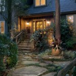 Twilight Exterior photo of Light Painting Luxury Home in Atlanta