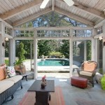 Daytime Exterior photo of Screened Patio Luxury Home in Atlanta