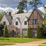 Daytime Exterior photo of Tudor Style Home in Atlanta GA
