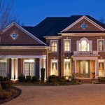 Twilight Exterior photo of Luxury Home for Sale in Atlanta