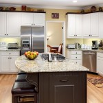 Marietta Kitchen with White Cabinets and Island Interior Photography