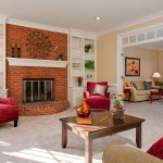 Marietta Living Room Interior Real Estate Photography